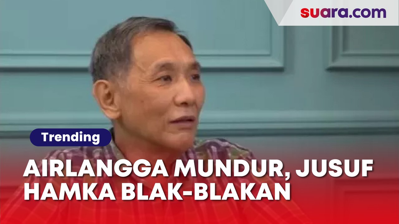 Airlangga Mundur dari Ketum Golkar, Jusuf Hamka Blak-blakan: Kursinya Direbut