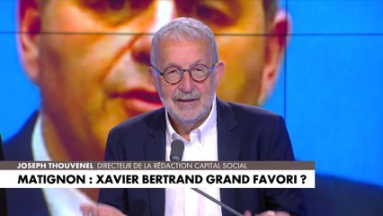 Joseph Thouvenel : «Quel est le programme de Xavier Bertrand ?»