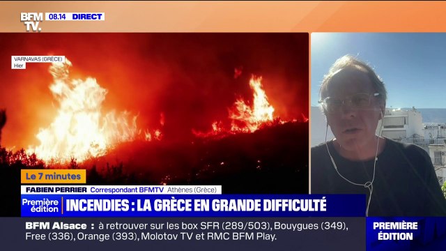 7 MINUTES POUR COMPRENDRE - Des feux de forêts incontrôlables en Grèce