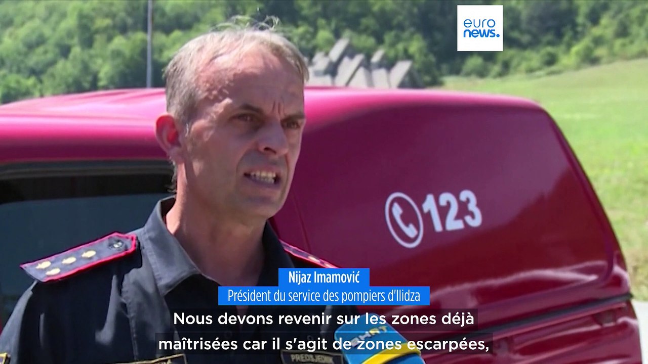 La Bosnie-Herzégovine et l'Albanie menacées par les flammes