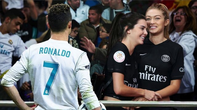 Kendall Jenner & Gigi Hadid will never forget Cristiano Ronaldo s performance in this match. #ronaldo #messi #neymar #football