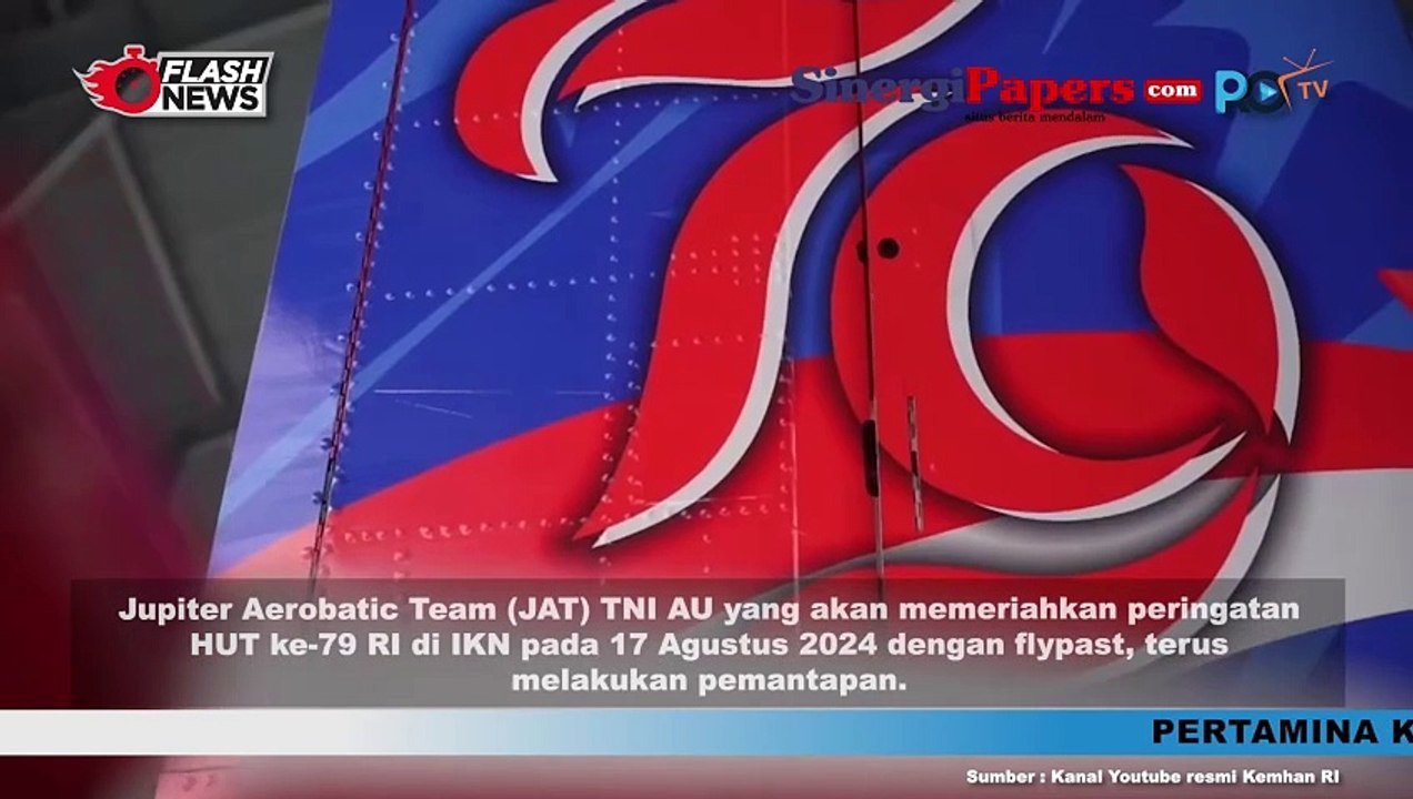 Tiba di IKN, Jupiter Aerobatic Team Siap Beraksi di Langit IKN dalam Momen HUT RI ke-79
