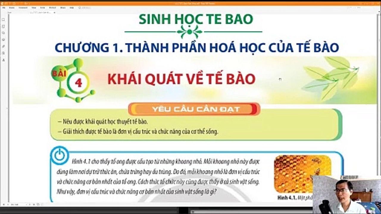 Audio_Sinh 10 Bài 4 Khái quát về tế bào