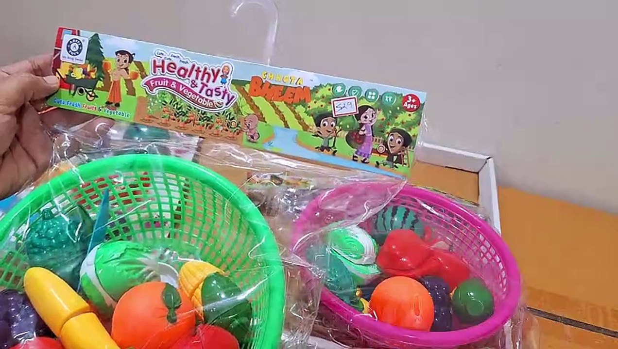 Unboxing and Review of Aditi Toys Vegetable Set Basket for Kids