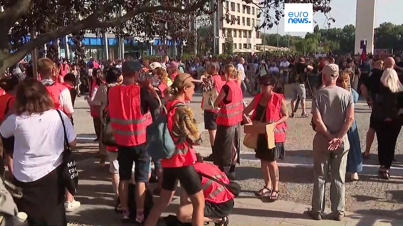 Bratislava: Proteste gegen slowakische Kulturministerin, für freie Kultur
