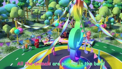 Come Join the Animal Band  _ CoComelon Animal Time _ Animal Nursery Rhymes