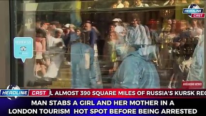 Leicester Square Man arrested after girl stabbed in London