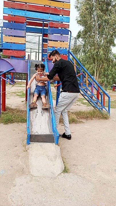 Slide ride short video clip