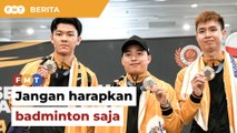 Jangan harap badminton saja beri pingat, kata Rexy