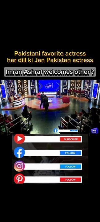 Imran Ashraf welcomes other |beautiful welcome Pakistani actresses| Hania amir | Iqra Aziz #imran