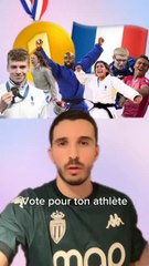 Vote pour tes athlètes préférés des JO 2024 