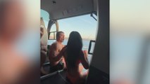 El loco vídeo de Katy Perry y Orlando Bloom en sus vacaciones