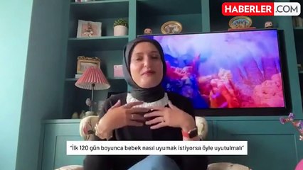 ''İlk 4 ay boyunca bebek nasıl uyumak istiyorsa öyle uyutulmalı''
