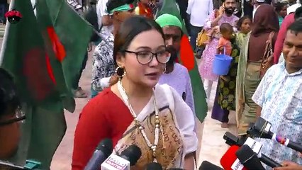 প্রতিশোধ নয়, দেশগঠনের প্রতি নজর দিতে হবে - রুকাইয়া জাহান চমক