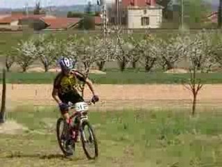 Arrivée Valentin cooupe rhone-alpes xc 2008