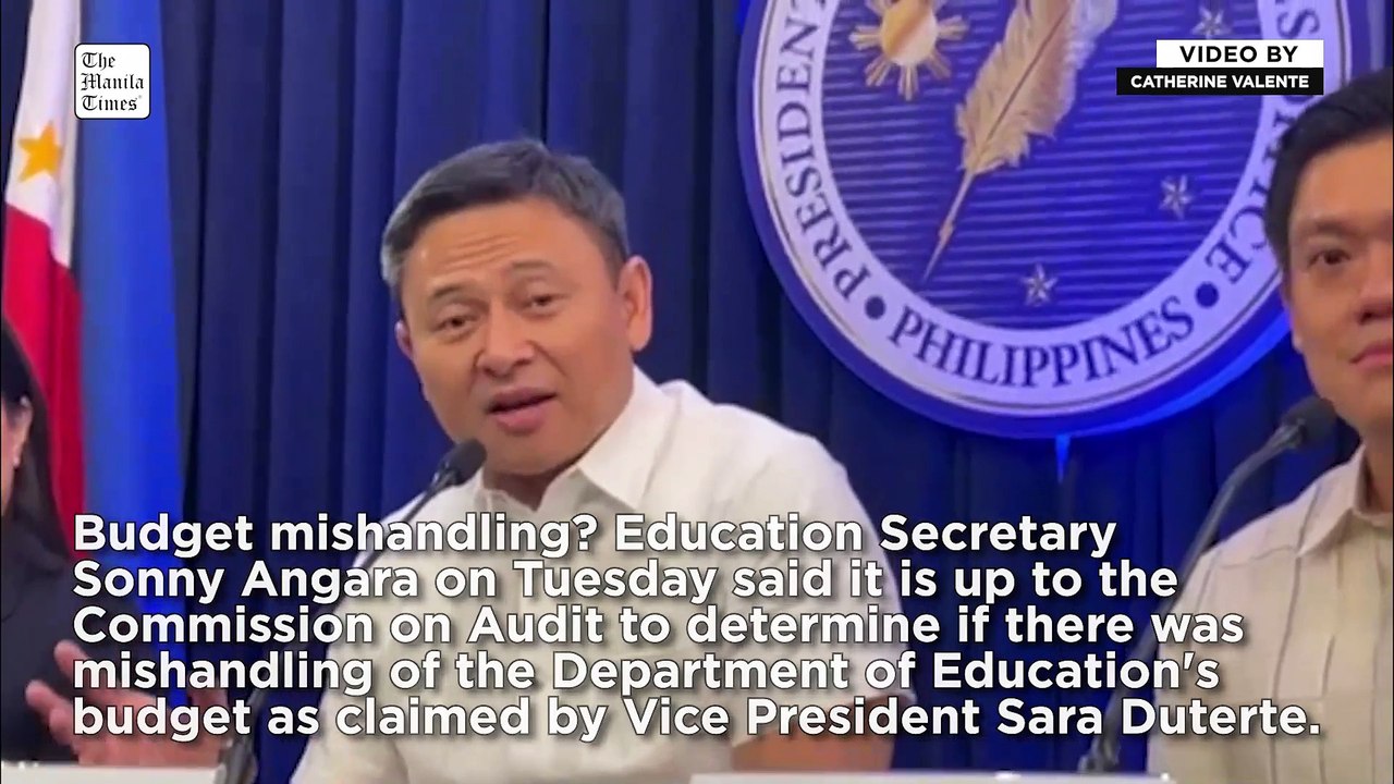 COA to determine if there’s budget mishandling in DepEd - Angara