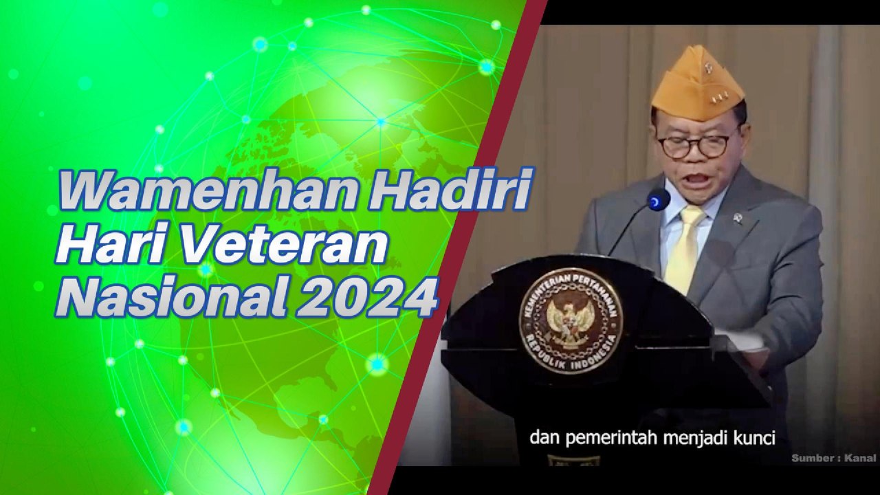 Wamenhan Hadiri HUT Veteran Indonesia 2024 & Ini Yang Diharapkan