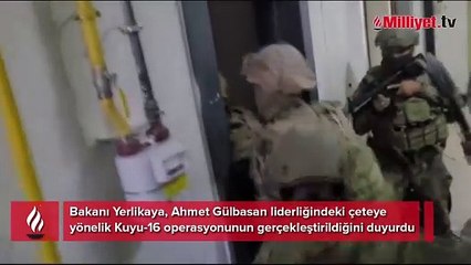 Kuyu-16 operasyonu! Liderliğini Ahmet Gülbasan'ın yaptığı çete çökertildi