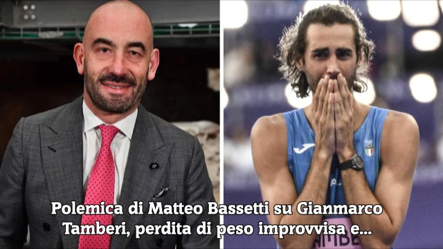 Polemica di Matteo Bassetti su Gianmarco Tamberi, perdita di peso improvvisa e...