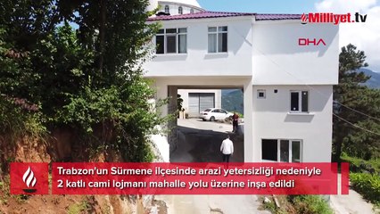 Arazi yetersizliğine ilginç çözüm: Karadeniz insanının inşaat zekasıyla yapıldı