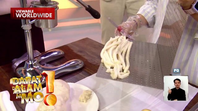 Paggawa ng long fries, sinubukan nina Susan Enriquez at Juancho Triviño | Dapat Alam Mo!