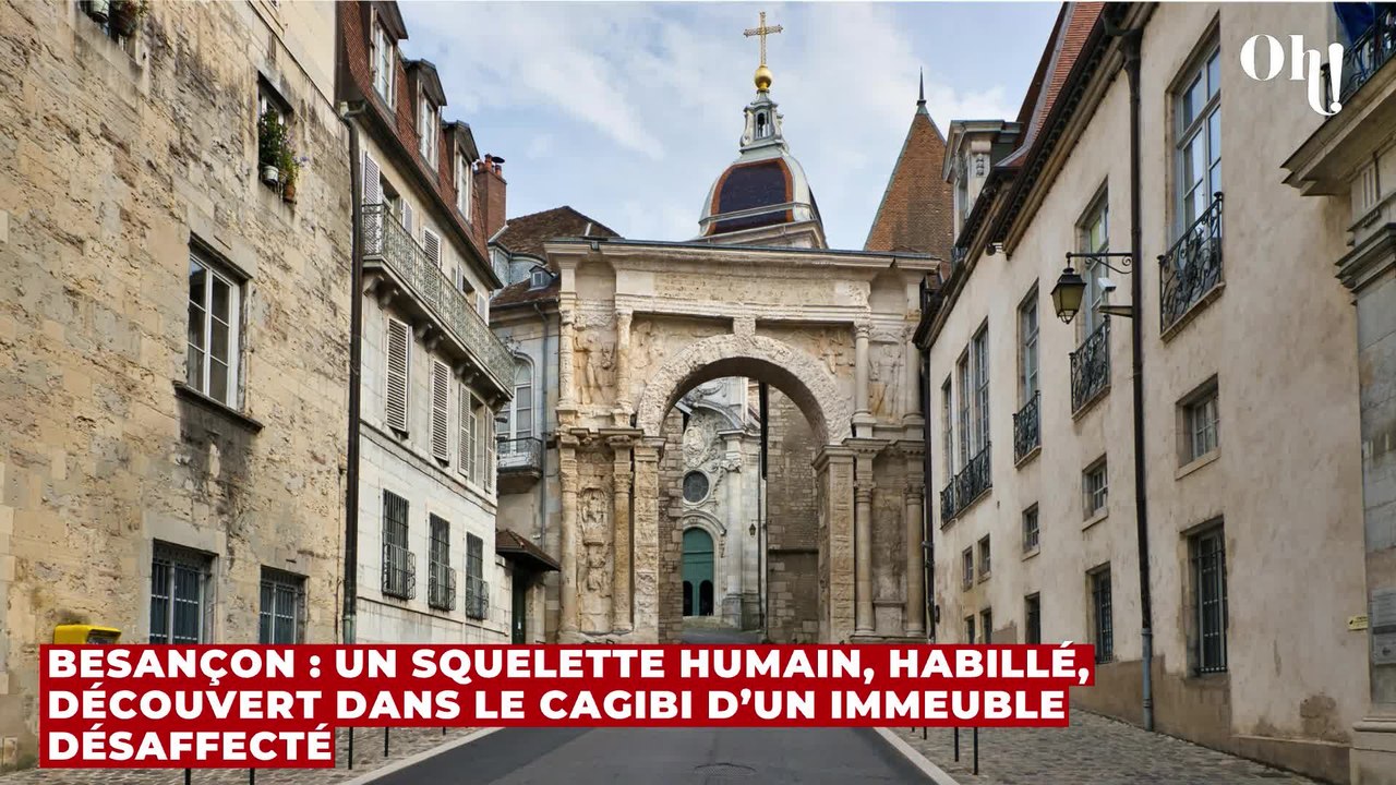 Besançon : un squelette humain, habillé, découvert dans le cagibi d’un immeuble désaffecté