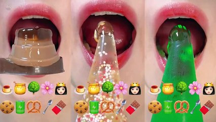 Emoji food  Lips eating sound - Xigua Video_2