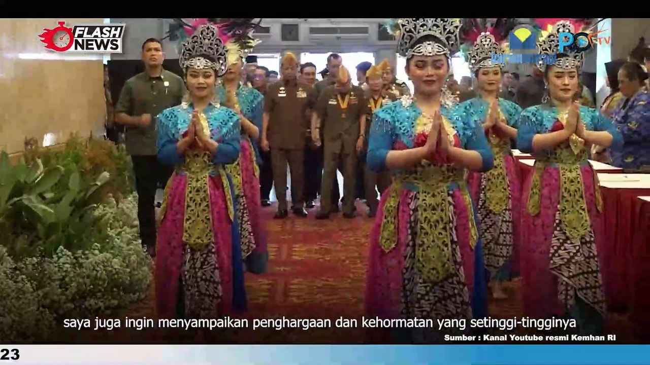 Wamenhan Hadiri Hari Veteran Nasional 2024