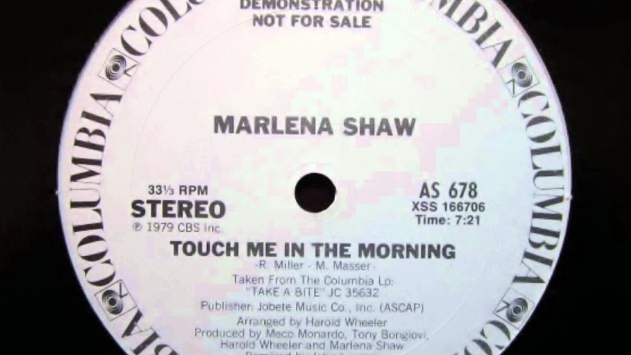 Marlena Shaw - Touch Me In The Morning (Disco Mix)