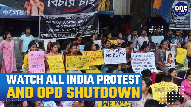 Kolkata Doctor Death: Doctor Protests Across India, Calls For CBI Probe | Nationwide OPD Shutdown
