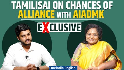 Tamilisai Drops a Bombshell: AIADMK Alliance Talks Heat Up—Could a Power Duo Be on the Horizon?