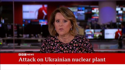 Ukraine and Russia trade blame over fire at Zaporizhzhia nuclear plant  BBC News