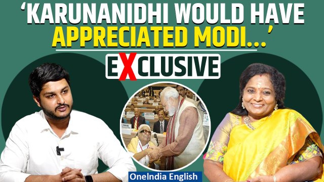 Tamilisai Soundararajan Exclusive: Karunanidhi Would Have Given Modi the Thumbs Up | Details