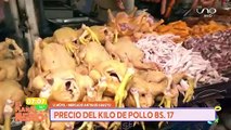 SCZ EL PRECIO DE LA CARNE DE POLLO FLUCTUA ENTRE 16 Y 17 BOLIVIANOS