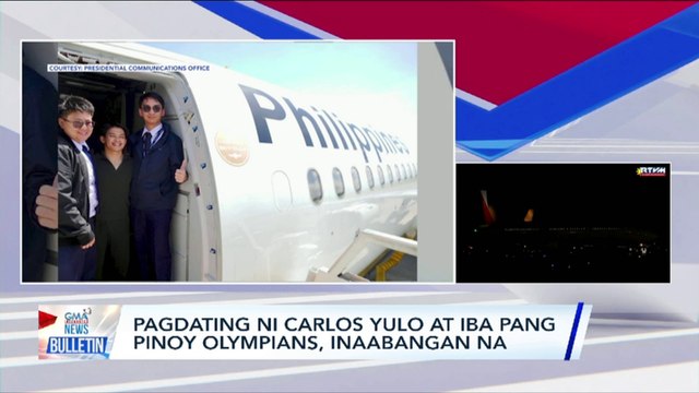 Pagdating ni Carlos Yulo at iba pang Pinoy Olympians, inaabangan na