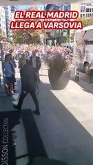 El Madrid llega a Varsovia para disputar la Supercopa de Europa