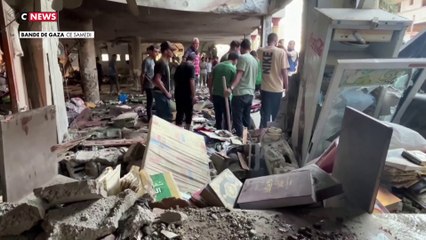 Israël : les appels à la désescalade se multiplient après la frappe sur une école dans la bande de Gaza qui a fait 93 morts