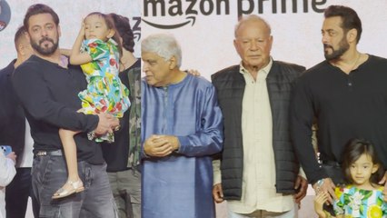 Angry Young Man के Trailer Launch पर Salman Khan ने मारी धमाकेदार Entry, Papa Salim Khan भी दिखे साथ