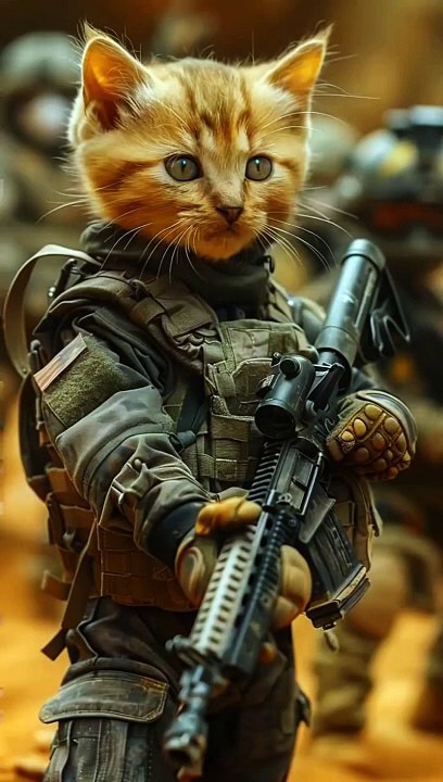 Cat diffent focus