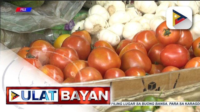 D.A., tututukan ang pagpapadala ng sobrang supply ng kamatis sa mga lugar na kulang o mataas ang presyo
