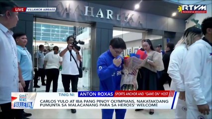 Carlos Yulo at iba pang Pinoy Olympians, nakatakdang pumunta sa Malacañang para sa heroes’ welcome