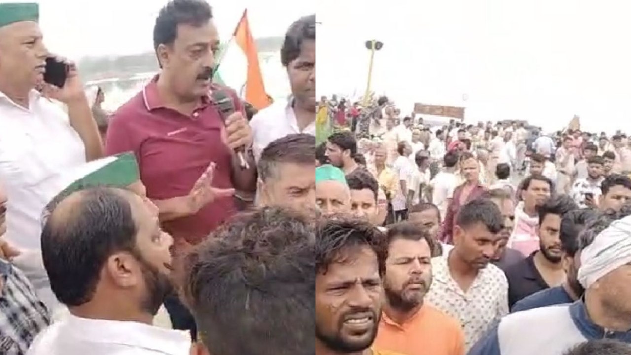 भलस्वा में डिमोलिशन 16 तारीख तक टलने के बाद रोका गया  हंगामा, सुचारू रूप से शुरू हो सका यातयात