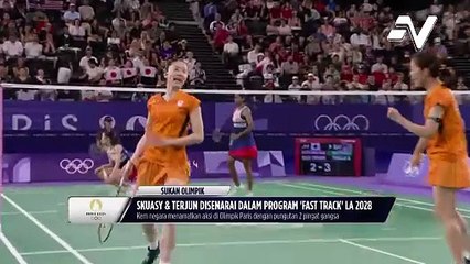 Skuasy & Terjun disenaraikan dalam program 'Fast Track' LA 2028