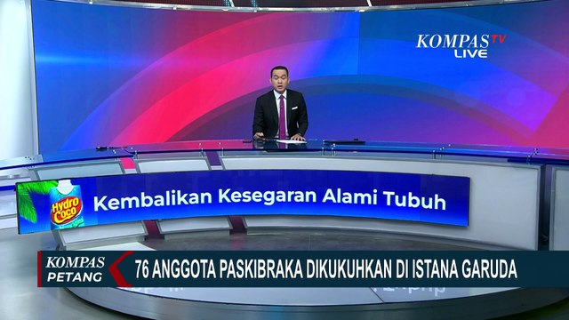 Momen Presiden Jokowi Mengukuhkan 76 Pelajar yang Jadi Paskibraka di IKN Kaltim
