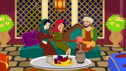 Ali Baba and the 40 Thieves kids story cartoon animation