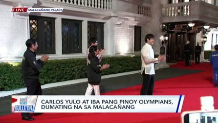 Pangulong Marcos at kanyang pamilya, sinalubong ang mga Filipino Olympian