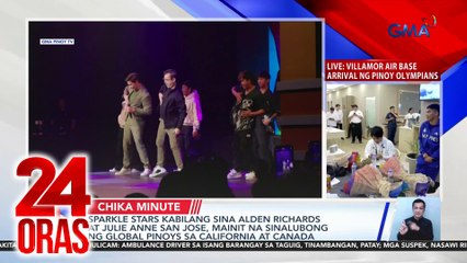 Sparkle stars kabilang sina Alden Richards at Julie Anne San Jose, mainit na sinalubong ng global Pinoys sa California at Canada | 24 Oras