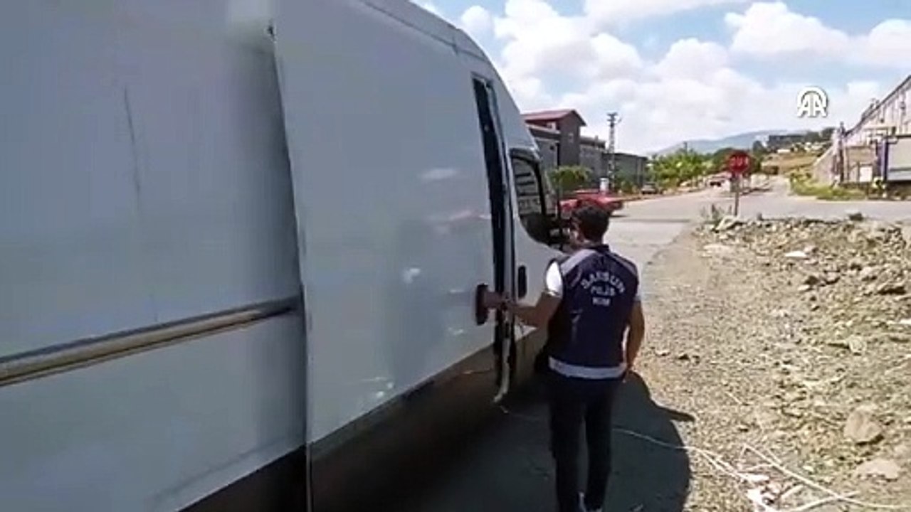Samsun'da 706 litre etil alkol ele geçirildi