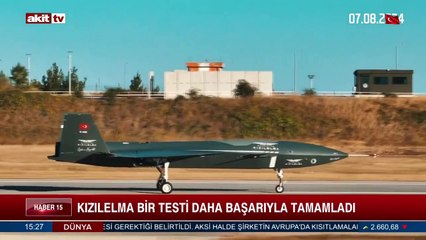 Kızılelma bir testi daha başarıyla tamamladi
