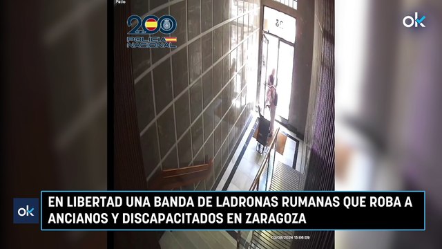 En libertad una banda de ladronas rumanas que roba a ancianos y discapacitados en Zaragoza